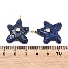 Dyed Natural Lapis Lazuli Pendants X-G-H353-01G-05-3