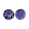 Printed Resin Cabochons LS-CRES-WH0010-5-2