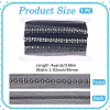 4Yards Polyester Lace Ribbon SRIB-GF0001-73B-01-2