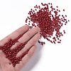 Baking Paint Glass Seed Beads SEED-S003-K14-4