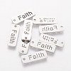 5Pcs 304 Stainless Steel Pendants STAS-FS0001-04P-1