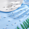 30Pcs Oval 925 Sterling Silver Beads STER-DC0001-71-4