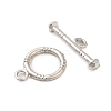 Alloy Toggle Clasps FIND-Z063-45P-2