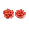 Synthetic Coral Dyed Carved Beads SHEL-Z003-01A-1