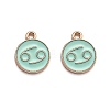 Alloy Enamel Pendants ENAM-S124-01A-15D-1