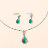 Alloy Cat Eye Jewelry Sets FS-WGA72DD-02-1