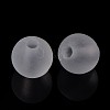 Round Transparent Acrylic Beads LS-PL582-1