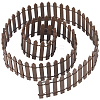 1Pc Wood Fence Ornaments WOOD-CN0001-28B-1