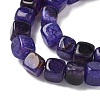 Natural Dragon Veins Agate Beads Strands G-G177-E06-05-3