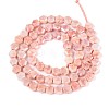 Anti-Tarnish Electroplate Glass Beads Strands GLAA-T028-6mm-02I-2