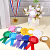 12Pcs 12 Colors Award Ribbon Shape Iron Badge Pins JEWB-CP0001-54-4
