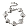 304 Stainless Steel Link Bracelets for Women BJEW-Q041-01A-P-2