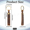 Leather Keychain KEYC-WH20002-05B-01-2