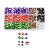 15 Grids DIY Acrylic & ABS Plastic & Wood Beads Jewelry Making Finding Kits DIY-L073-02-1