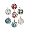 Natural & Synthetic Mixed Gemstone Pendants FIND-A043-09P-1