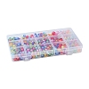15 Styles Transparent Acrylic Beads TACR-FS0001-49-6