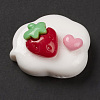 Opaque Resin Cabochons LS-RESI-C032-01B-2