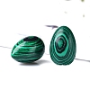 Synthetic Malachite Egg Display Decorations PW-WG821F2-10-1