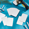 Rectangle 304 Stainless Steel Sheets STAS-WH0044-61A-5