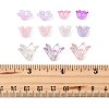 Mixed Styles Acrylic Bead Caps OACR-FS0002-50A-5