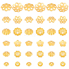 60Pcs 6 Styles 925 Sterling Silver Beads Caps STER-PH0001-76-1