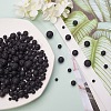 5 Style Natural Lava Rock Round Beads Strands G-CJ0001-52-6