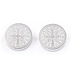 Tarnish Resistant 304 Stainless Steel Beads STAS-S079-169A-P-3