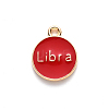 Alloy Enamel Pendants LS-X-ENAM-S124-01A-07K-3