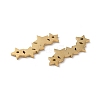 Ion Plating(IP) 304 Stainless Steel Connector Charms STAS-Q303-26G-2