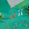 32Pcs 2 Colors Brass Clip-on Earrings Findings KK-PH0011-67-4