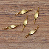 Brass Connector Charms KK-WH0053-03G-1