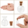 12Pcs 3 Styles Glass Bottles AJEW-FS0001-20-3