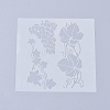 Plastic Reusable Drawing Painting Stencils Templates DIY-L026-106I-1