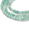 Natural Emerald Quartz Beads Strands G-P514-A01-02-4
