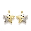 Spray Painted Alloy Pendants LS-FIND-I016-B01-2