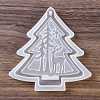 Christmas Theme DIY Pendants Decoration Silicone Mold DIY-F151-01E-2