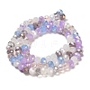 Electroplate Glass Beads Strands EGLA-D030-12-2