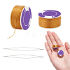 2 Rolls Special Coated Polyester Beading Threads OCOR-NB0002-06D-1