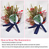 1Pc Silk Cloth Wrist Corsage AJEW-CP0001-71-4