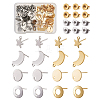 Yilisi 304 Stainless Steel Stud Earring Findings STAS-YS0001-08-23