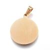 Ion Plating(IP) 304 Stainless Steel Pendants STAS-G124-09G-2