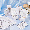 Folding Cardboard Paper Boxes with Round Visible Window LS-CON-WH0094-17-4