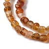Dyed Natural Carnelian Beads Strands G-F465-22-7