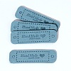Microfiber Leather Labels DIY-TAC0005-56B-1