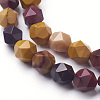 Natural Mookaite Bead Strands G-P214-09-1