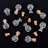 10Pcs Clear Glass Wishing Bottles AJEW-TA0002-85B-2