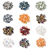 120Pcs 12 Style Electroplate Glass Beads Strands EGLA-YW0001-52-2
