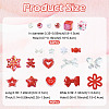DIY ABS Imitation Pearl Beads & Acrylic Beads Findings Kits DIY-FS0010-28-4