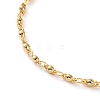 Brass Link Chain Bracelet & Necklace & Anklets Jewelry Sets SJEW-JS01167-7
