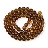Transparent Glass Bead Strands GLAA-R095-10mm-31-2